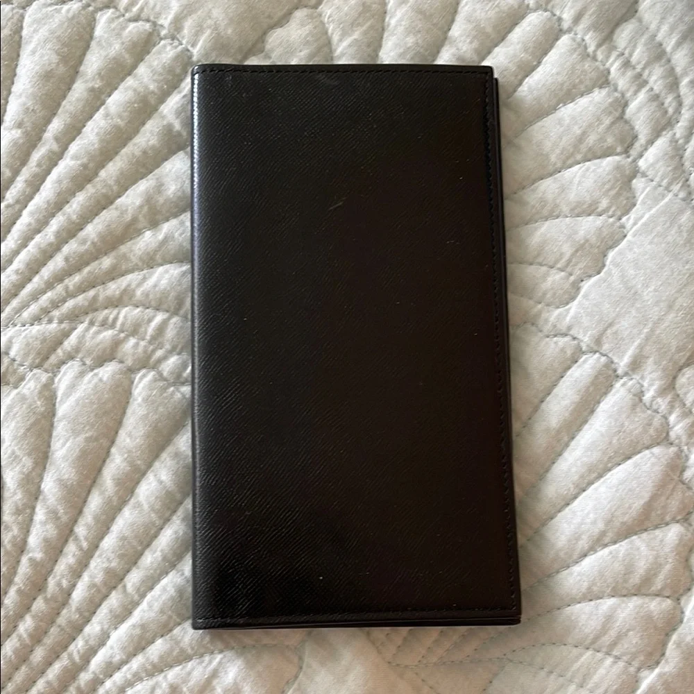 Joseph Abboud Black Leather billfold